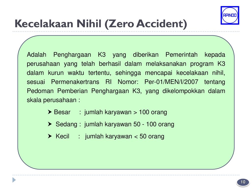 Pandangan Apindo Terhadap Keselamatan Dan Kesehatan Kerja K Ppt